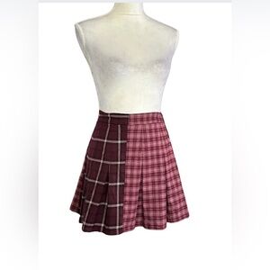 Hollister Plaid Mini Skirt Ultra High Rise Size XS 90s Y2K Clueless Preppy